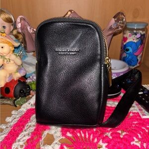 Porsche Design Black Leather Belt Bag